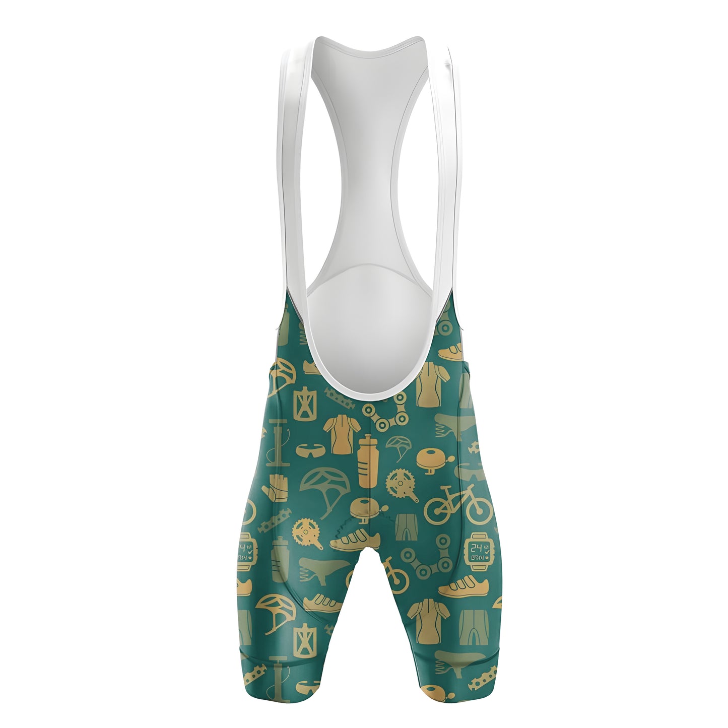 Bicycle Equipment Pattern Women's Short Sleeve Cycling Kit