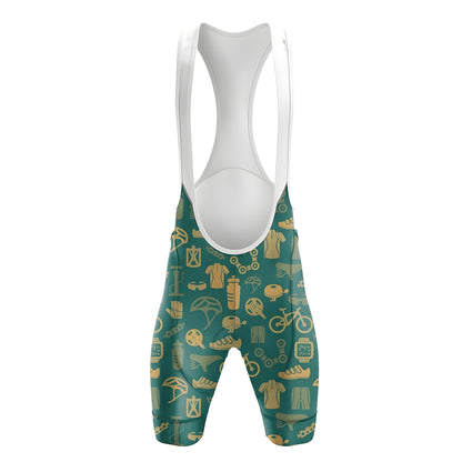 Bicycle Equipment Pattern Women's Short Sleeve Cycling Kit