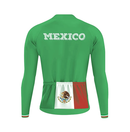 Mexico National Team Cycling Jersey 2025 Set Cycling Clothing Men's Road Long Sleeve Cycling Kit