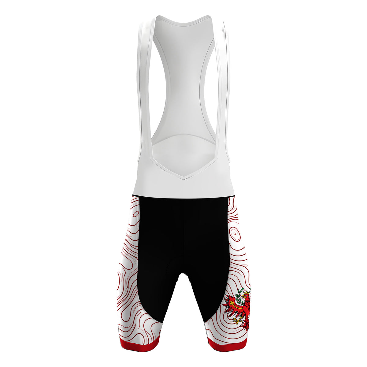 Kurzarm-Radtrikot für Herren „Belgian Surrealismus“