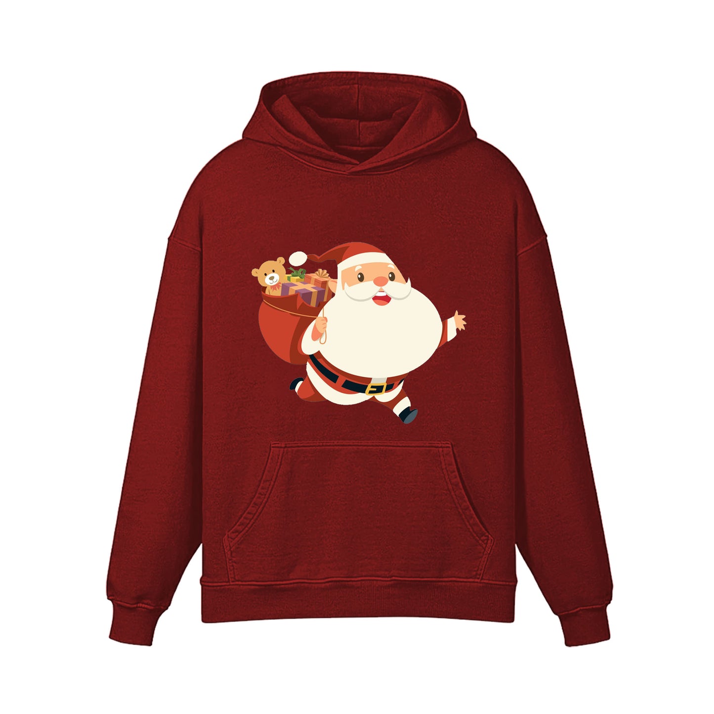 Santa Claus Delivering Gifts Hoodie