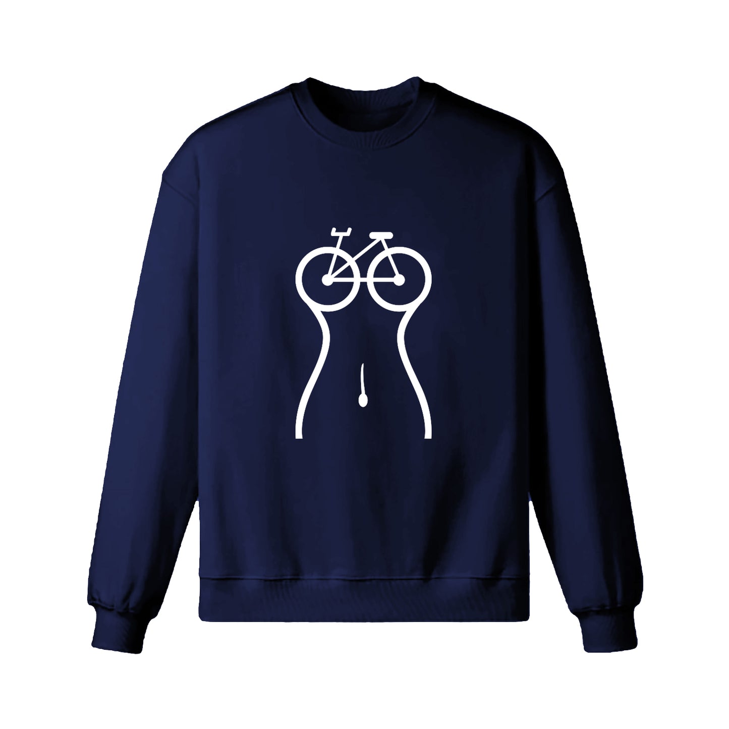 Sweat-shirt cycliste buveur de café