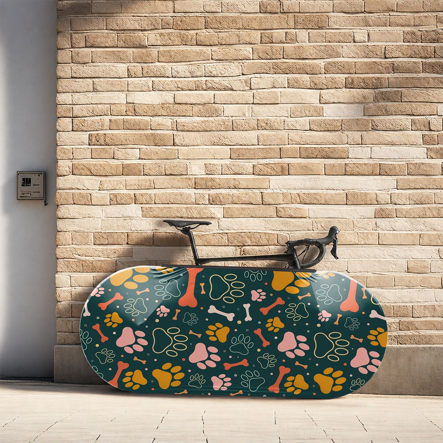 Dog Lover Bicycle Wheels Cover