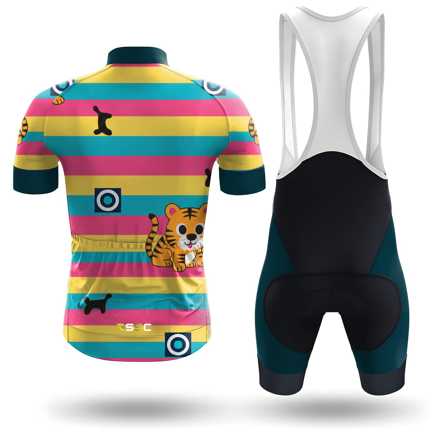 Tiger Cub Stripes Men's Cycling Kit