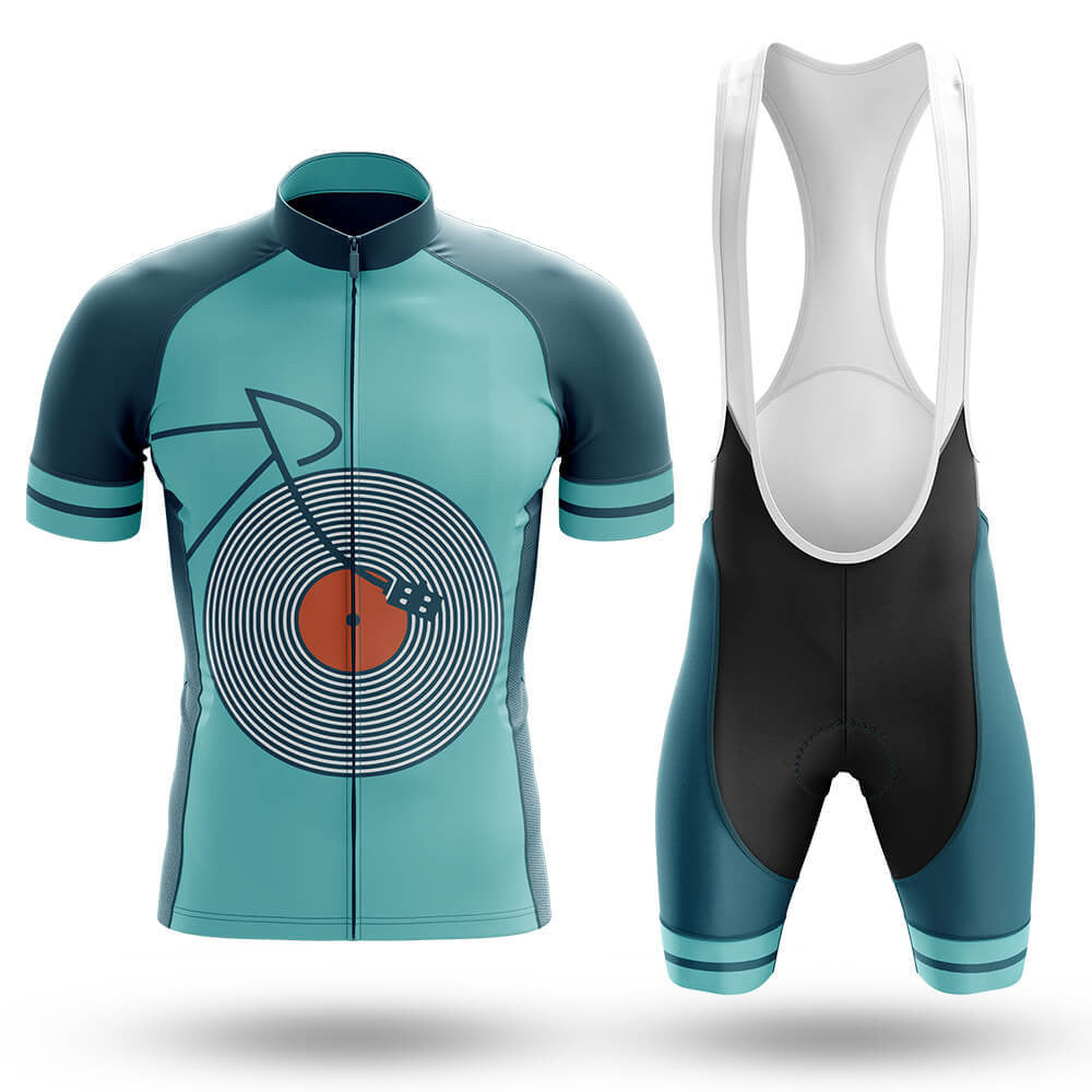 Vinyl Record Bike Men's Cycling Kit | Rsscsports