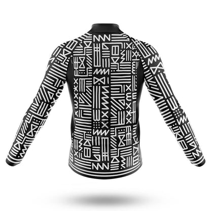 Monochrome Tribal Men's Cycling Kit | Rsscsports