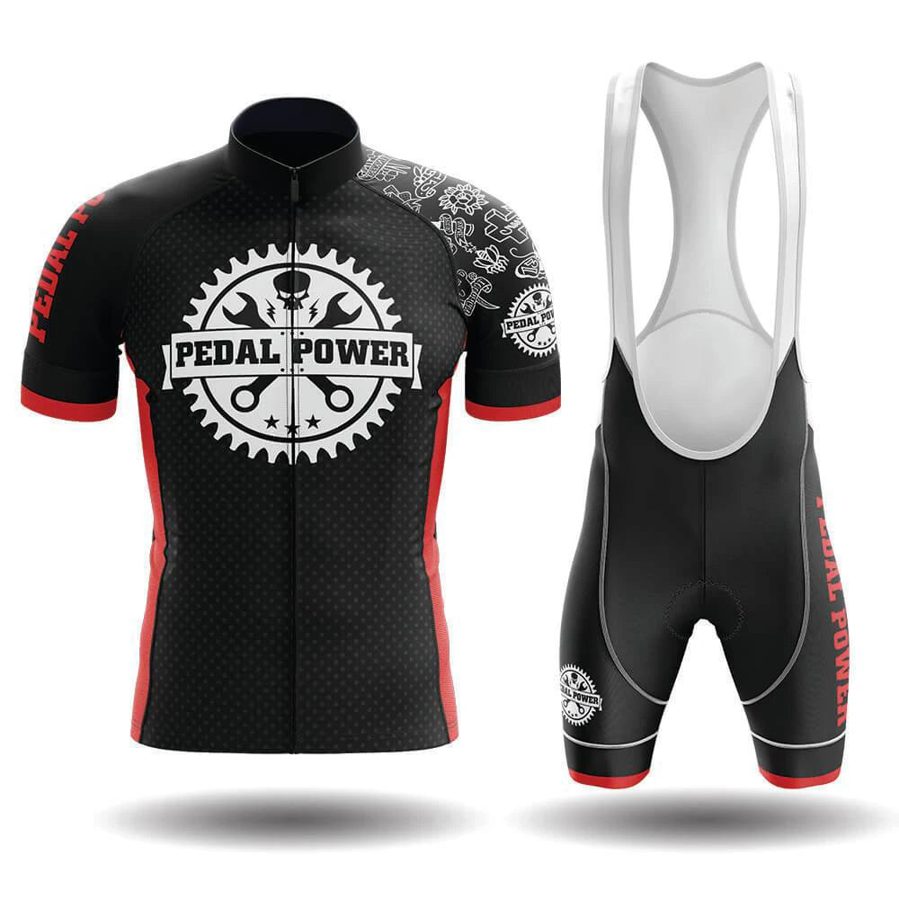 Pedal Power Men's Short Sleeve Cycling Kit | Rsscsports