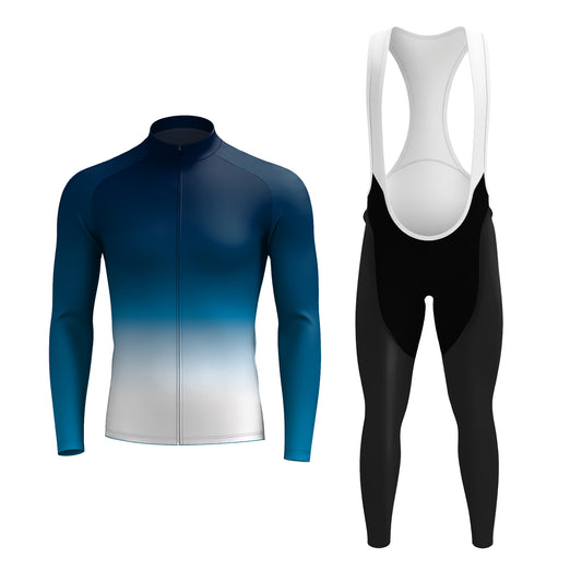 Ocean Men's Long Sleeve Cycling Kit