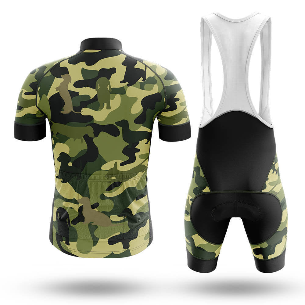 Camo Dachshund Men's Short Sleeve Cycling Kit | Rsscsports