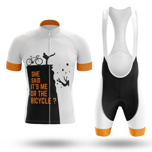 It's Me or The Bicycle Men's Short Sleeve Cycling Kit | Rsscsports