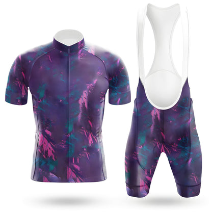 Purple Gradient Men's Cycling Kit