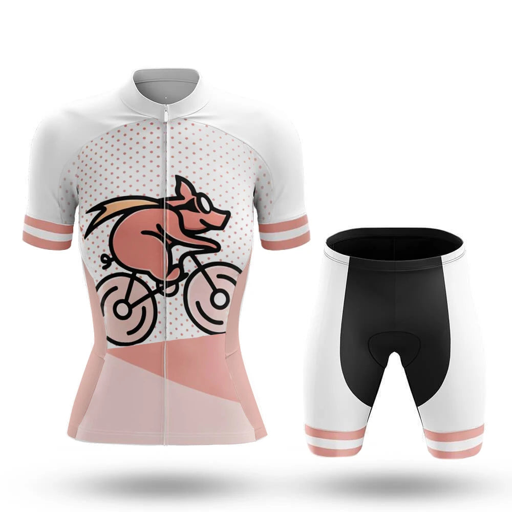 Pig Women's Short Sleeve Cycling Kit