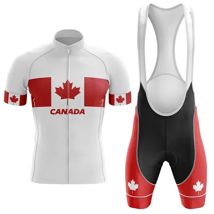 CANADA Men's Short Sleeve Cycling Kit | Rsscsports