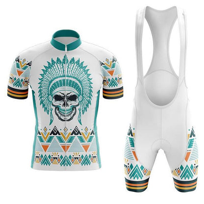 Skull Men's Short Sleeve Cycling Kit