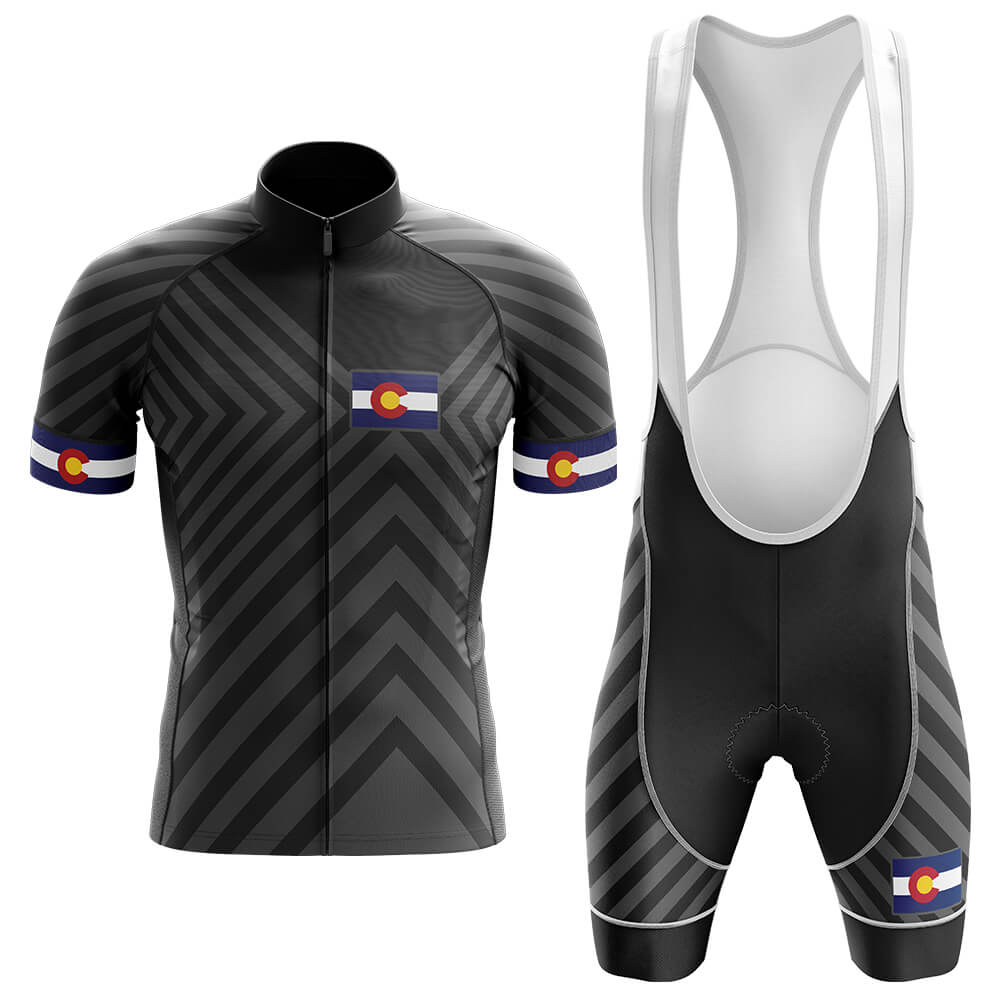 Colorado Black Men's Short Sleeve Cycling Kit | Rsscsports