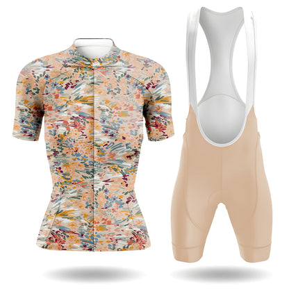 Blooming Flowers Women's Short Sleeve Cycling Kit