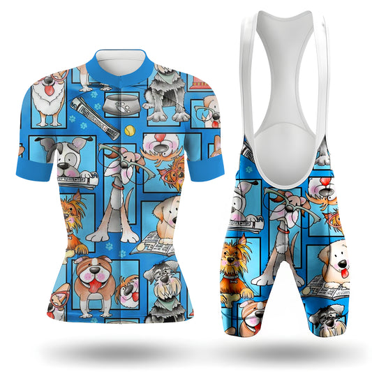 Puppy Women's Short Sleeve Cycling Kit