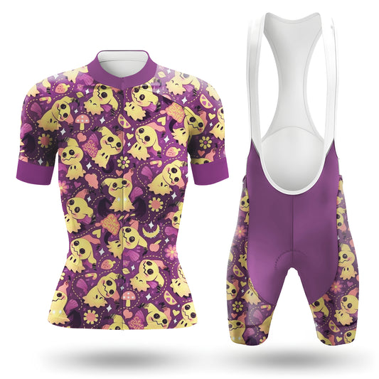 Cute Mimikyu Women's Short Sleeve Cycling Kit