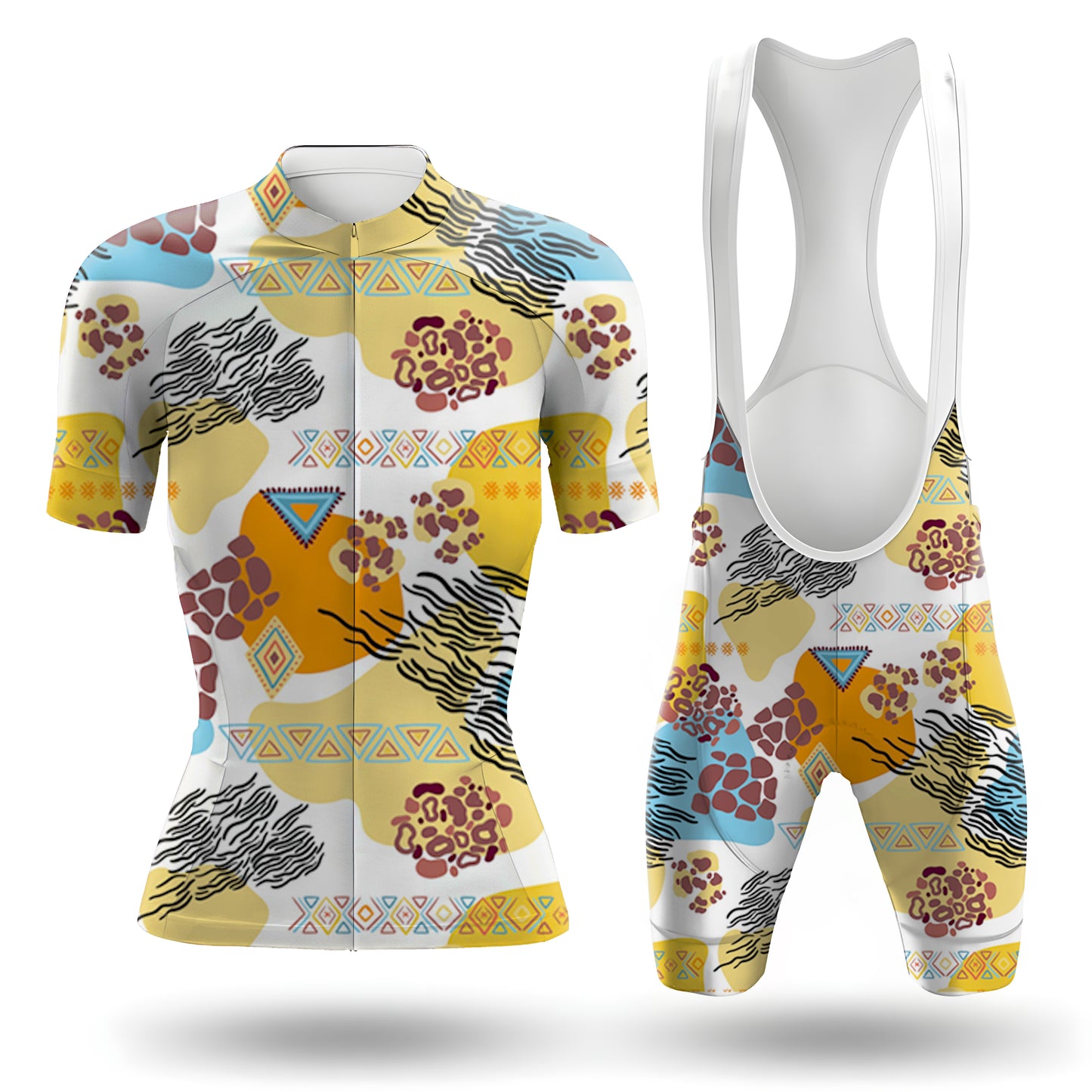 Tribal Savannah Women's Short Sleeve Cycling Kit