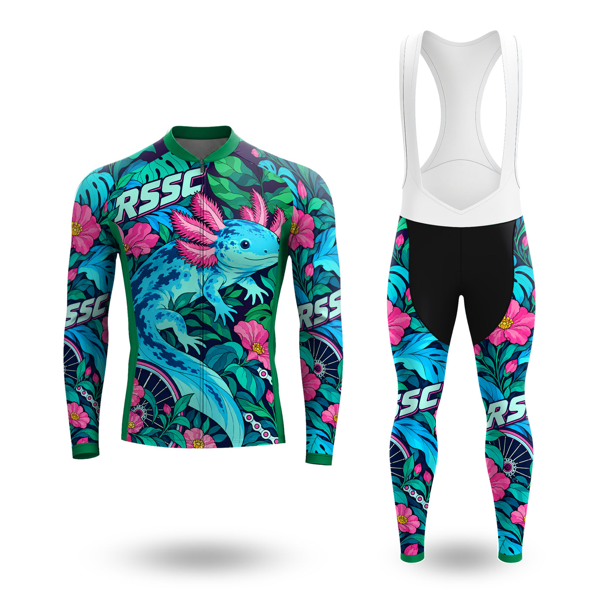 Completo da ciclismo a maniche lunghe da uomo Bone Grab