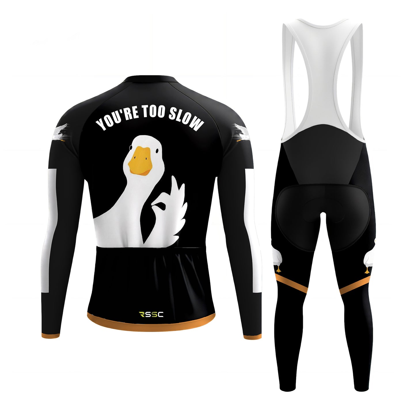 Taunting Duck Men's Long Sleeve Cycling Kit