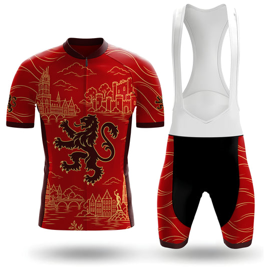 Flemish Lion Men's Short Sleeve Cycling Kit