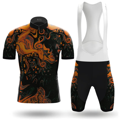 Sun's Embers Men's Short Sleeve Cycling Kit
