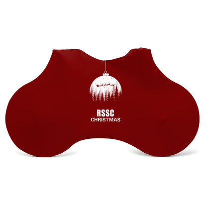 Christmas Snowflake Bell Bicycle Full Cover