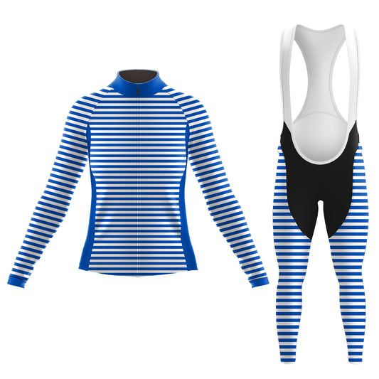 Breton Stripe Women's Long Sleeve Cycling Kit
