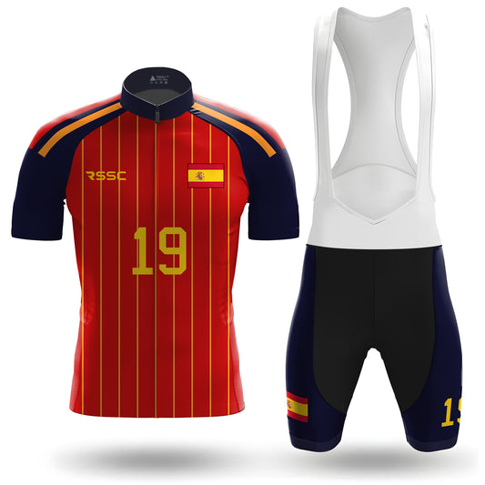 2026 Spain Men's Short Sleeve Cycling Kit