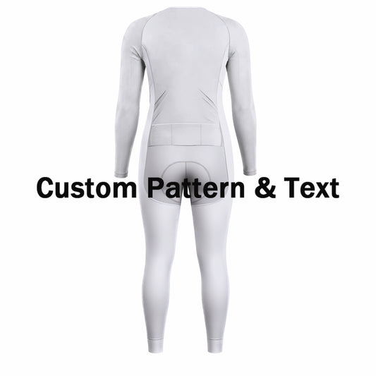 Custom Men's Long Sleeve Long Triathlon Suit