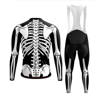 Bone Armor  Men's Long Sleeve Cycling Kit