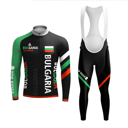 Bulgaria Top Rider  Men's Long Sleeve Cycling Kit