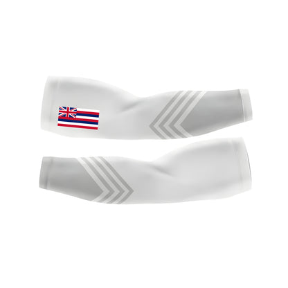 Hawaii Flag White Arm And Leg Sleeves