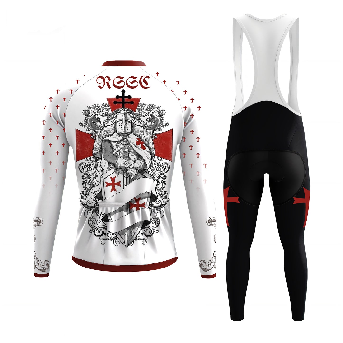Knight’s Honor Men's Long Sleeve Cycling Kit
