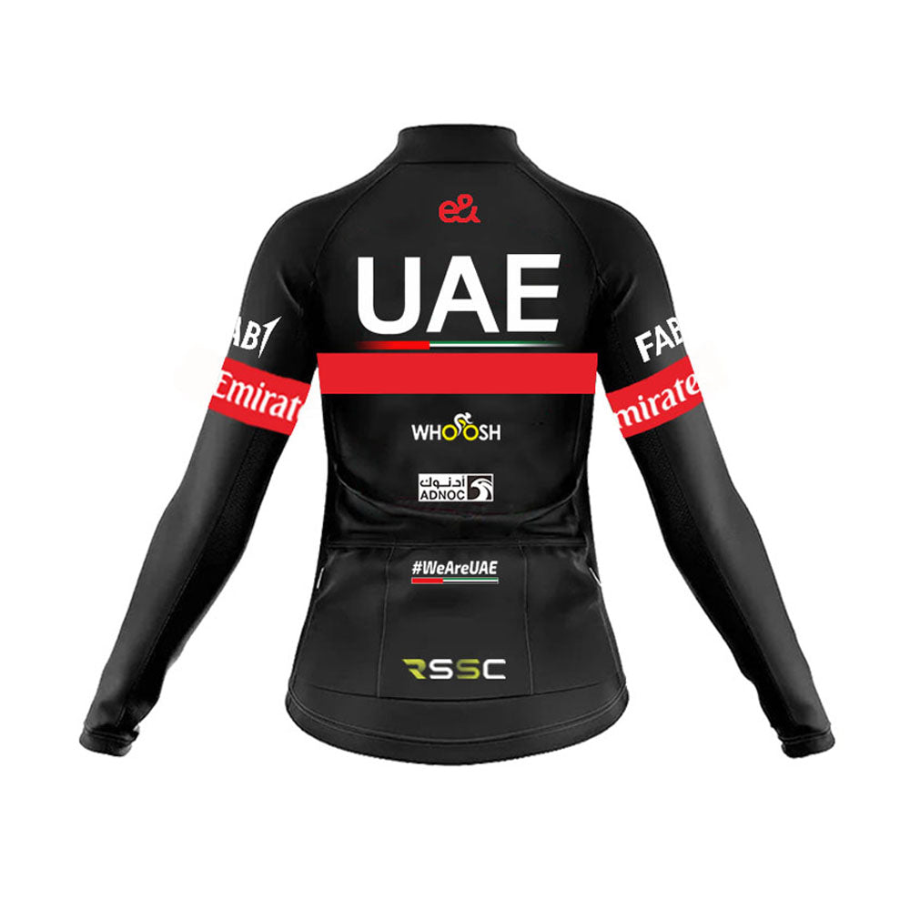 Retro Emirates Movement Women's Long Sleeve Cycling Kit