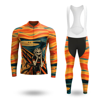 Bone Grab Langarm-Radtrikot für Herren