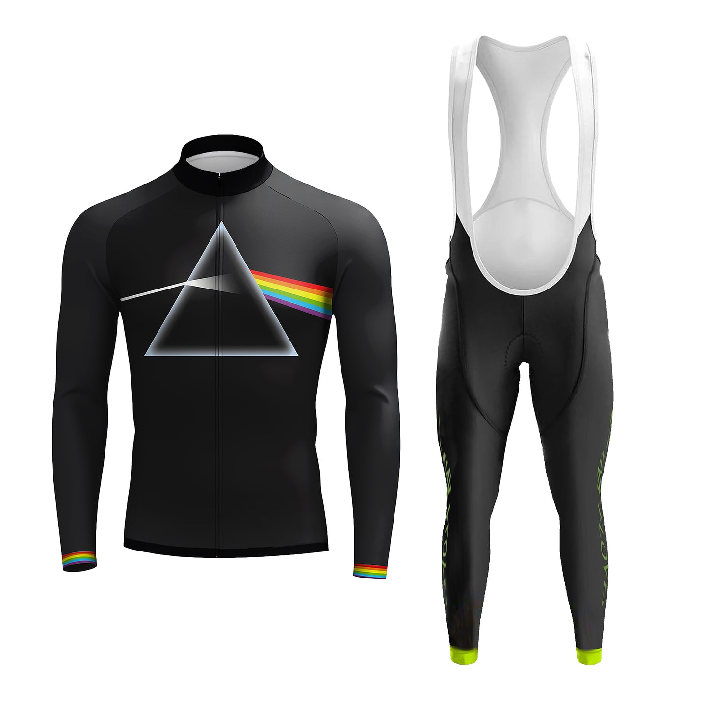 Dark Side On The Moon Men's Long Sleeve Cycling Kit