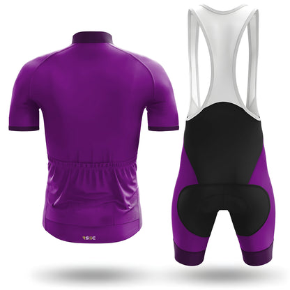 Purple Signal Men's Short Sleeve Cycling Kit
