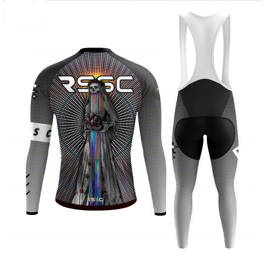 Never part till death Men's Long Sleeve Cycling Kit