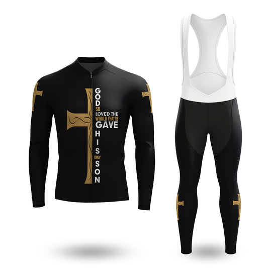 Christian Cross Bible Men's Long Sleeve Cycling Kit
