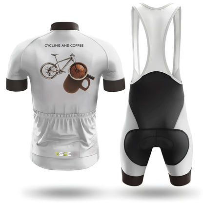 Cycling & Coffee Companion Men's Short Sleeve Cycling Kit