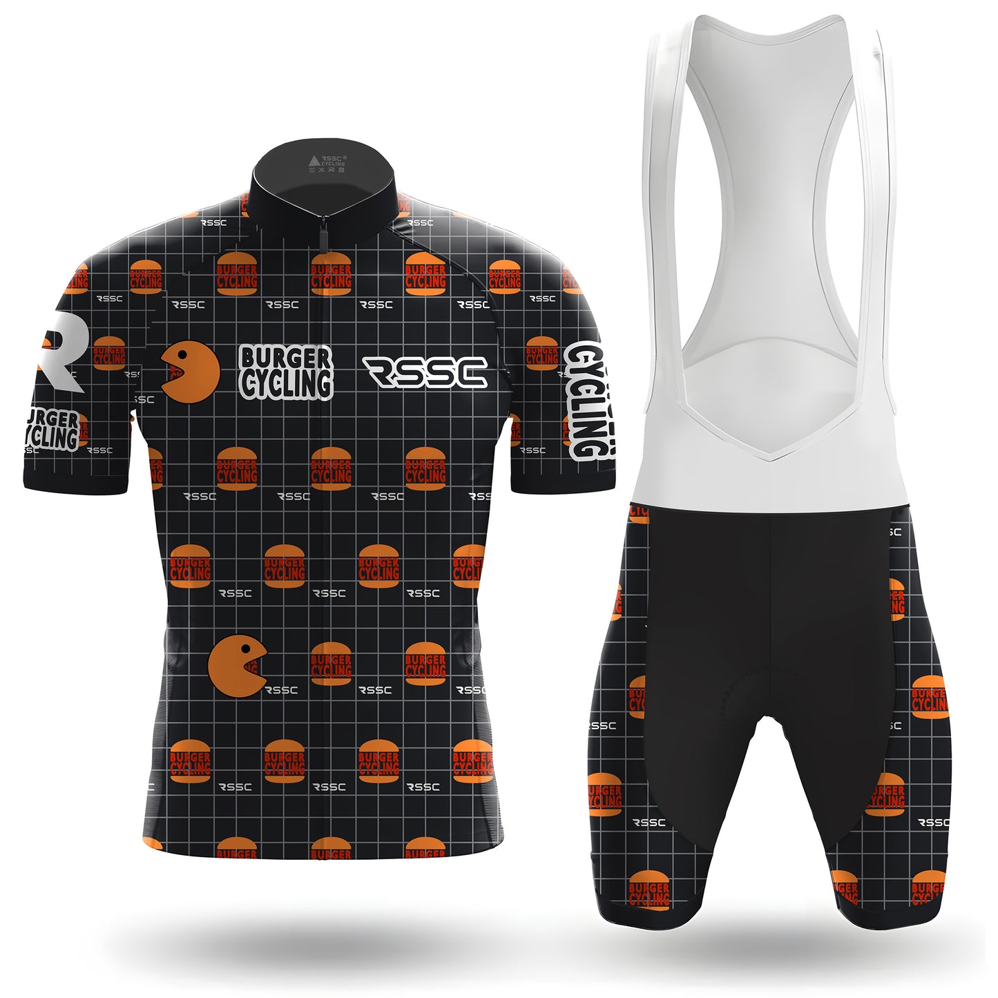 Burger Level 1 Men's Short Sleeve Cycling Kit