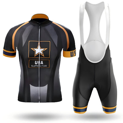 USA Army Theme Men's Short Sleeve Cycling Kit