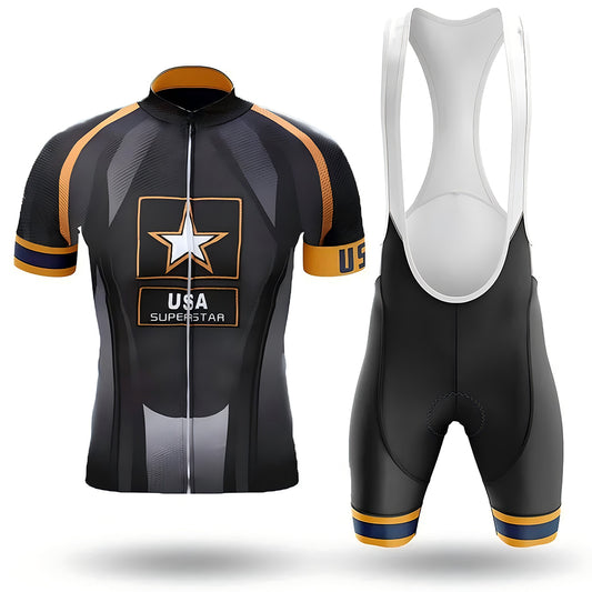 USA Army Theme Men's Short Sleeve Cycling Kit