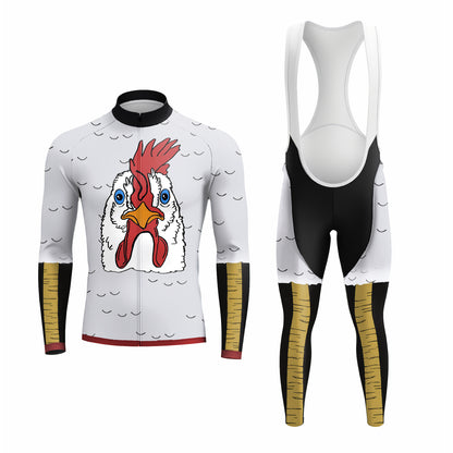 Dominant Rooster Men's Long Sleeve Cycling Kit