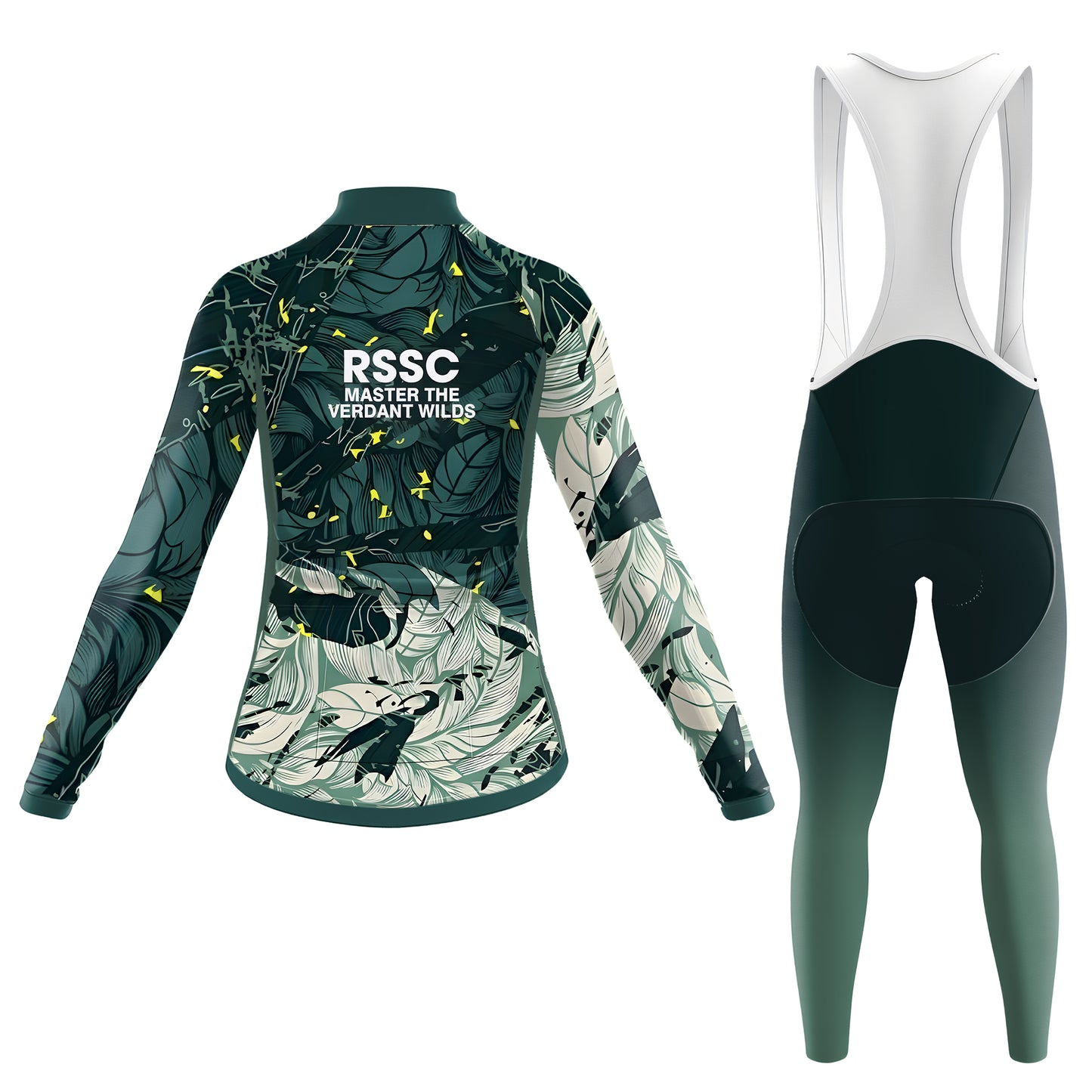 Bike And Smile Langarm-Fahrradset für Herren