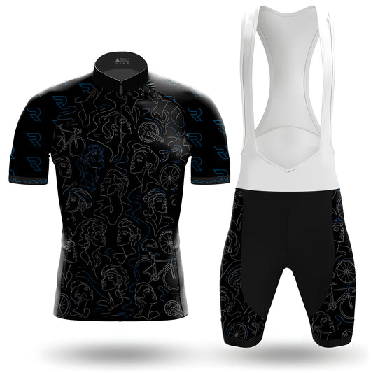 Portrait Motion Men's Short Sleeve Cycling Kit