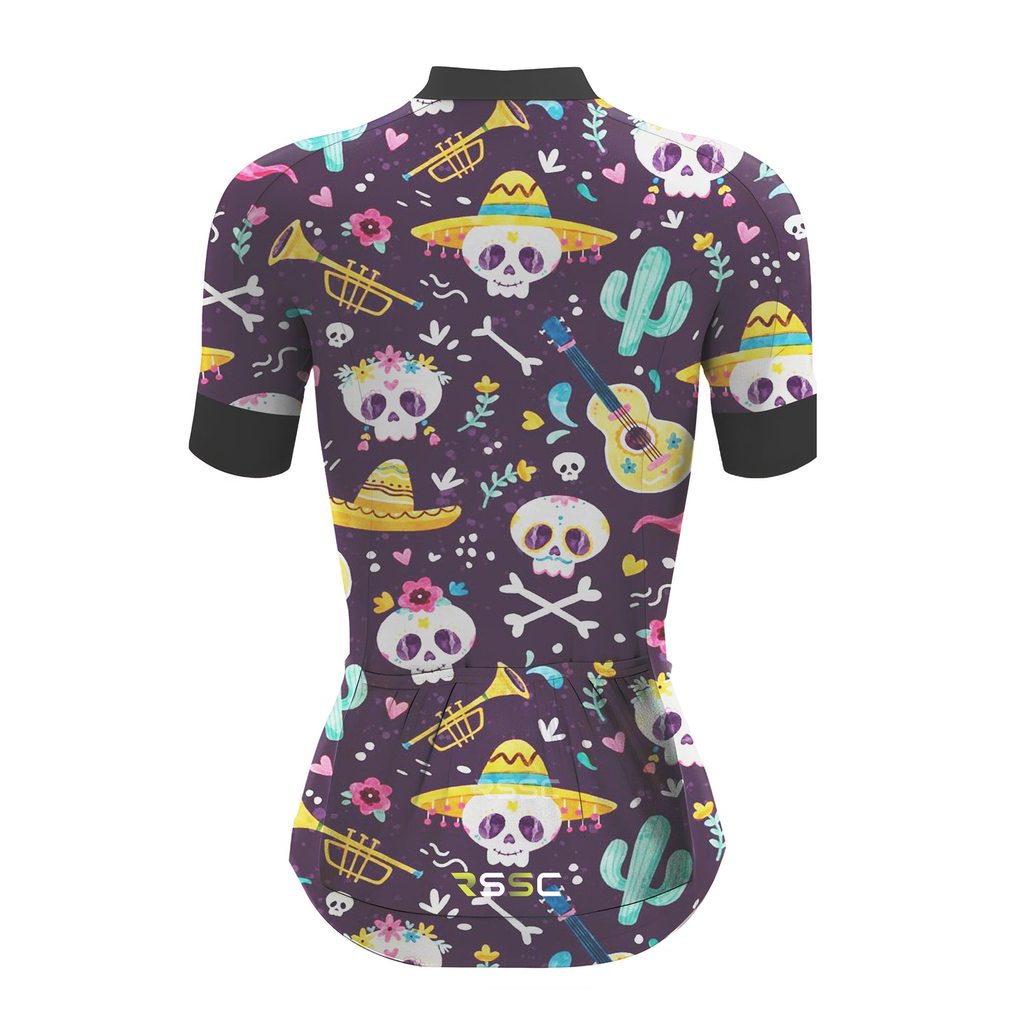 Death Skull Women's Short Sleeve Cycling Kit