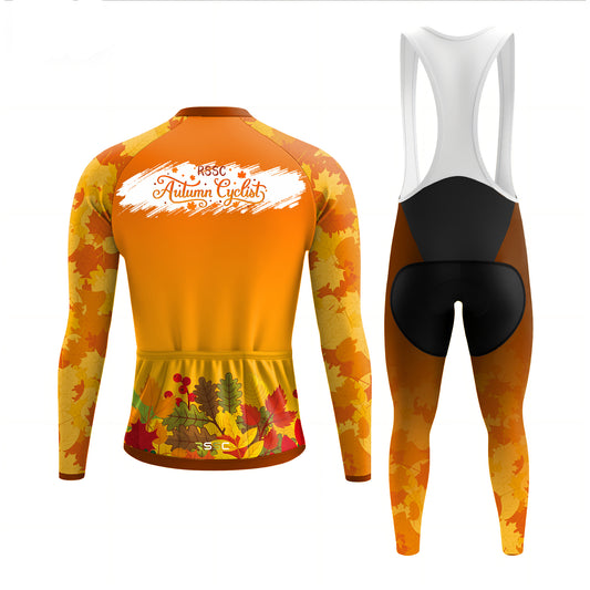 Autumn Colors Fall Foliage Men's Long Sleeve Cycling Kit